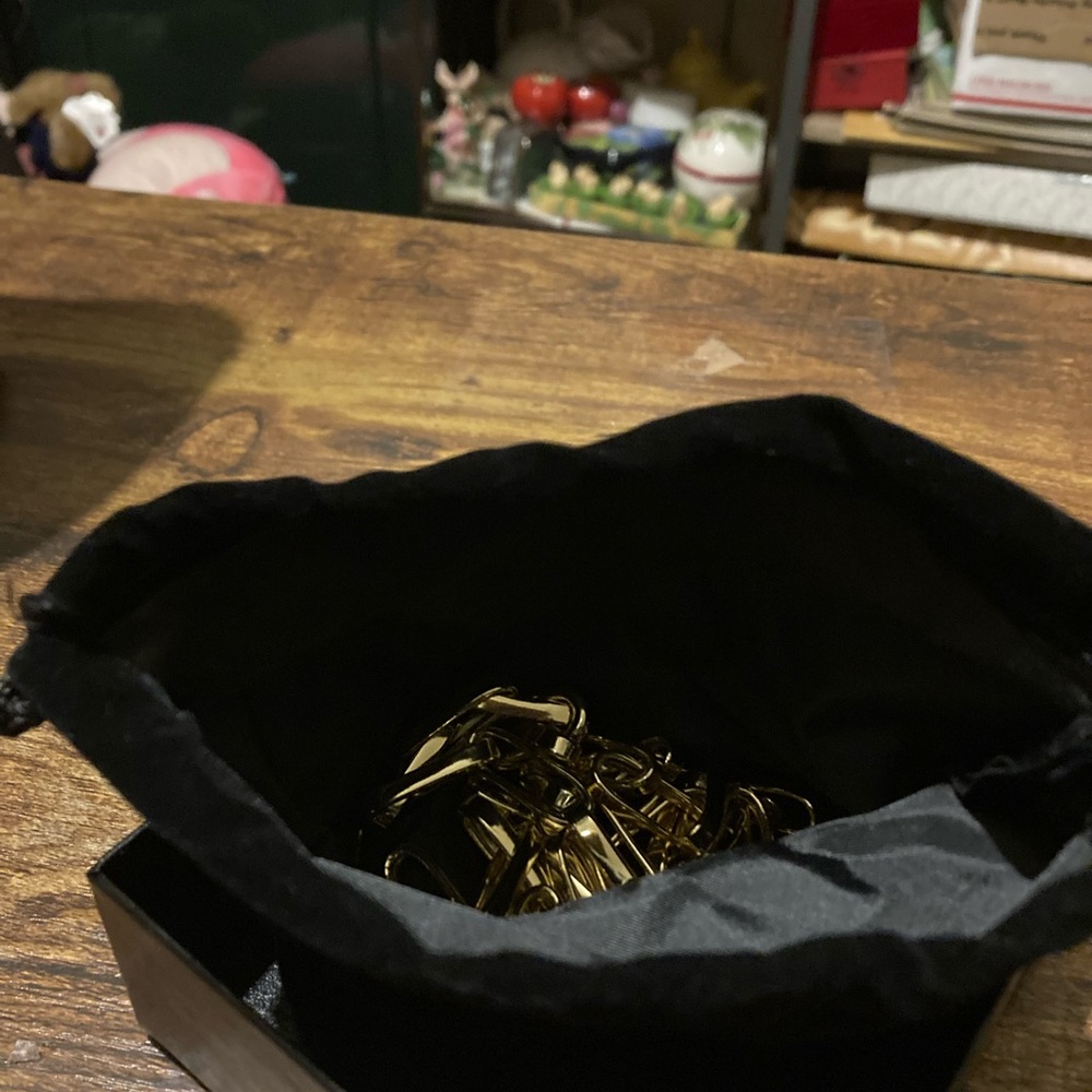 Bellezza gold over bronze necklace and bracelet set - Picture 11 of 12
